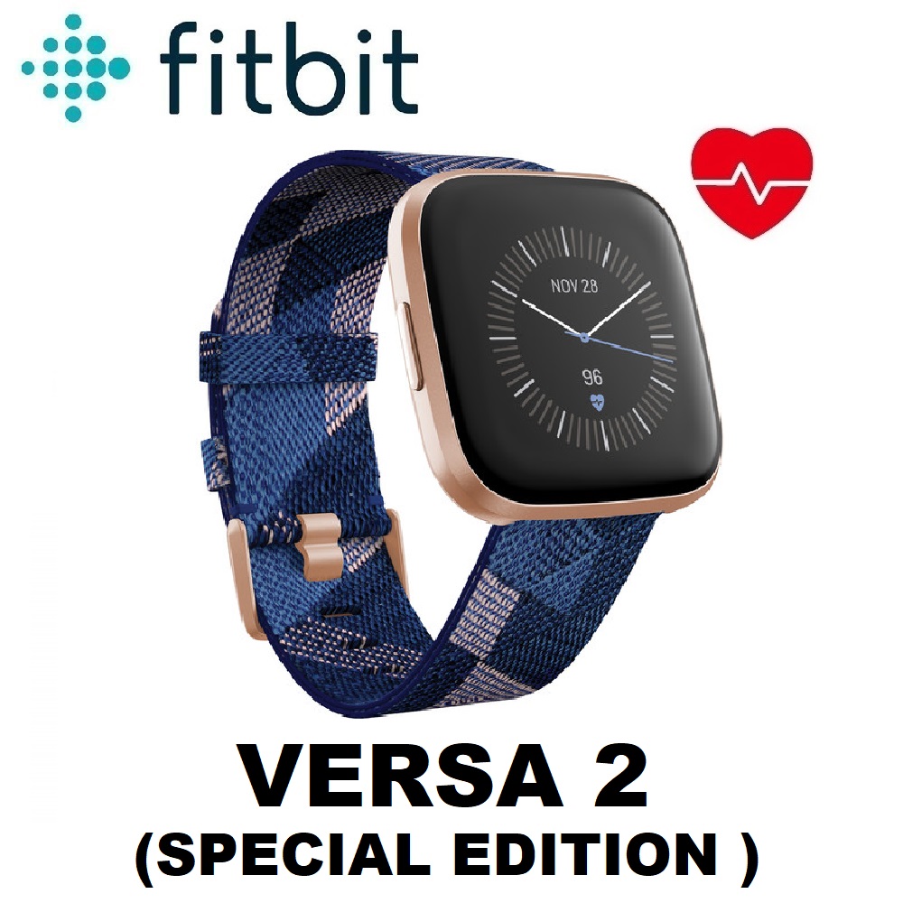 FITBIT VERSA 2 SPECIAL EDITION HEART RATE FITNESS SMALL AND LARGE