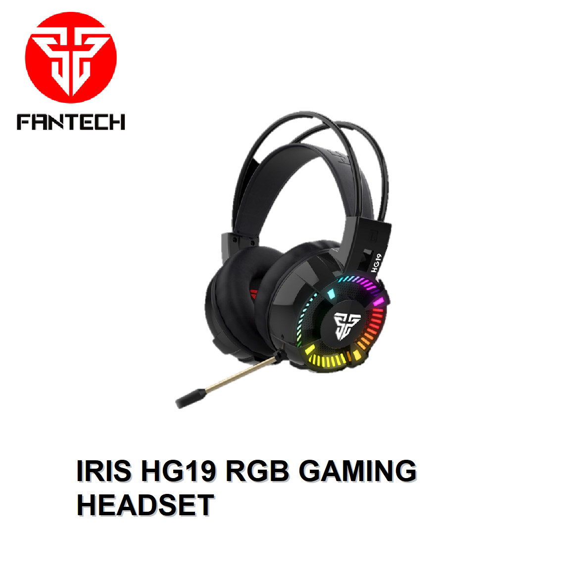  FANTECH  IRIS HG19 HG  19  RGB GAMING  HEADSET  ER158