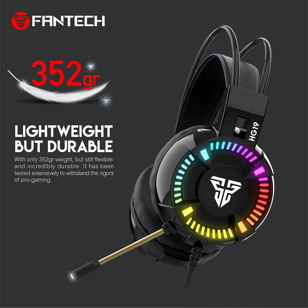  FANTECH  IRIS HG19 HG  19  RGB GAMING  HEADSET  ER158