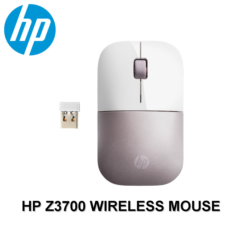 HP Z3700 BLUE MOUSE- SENSOR PINK OPTICAL WIRELESS LED 2.4GHZ