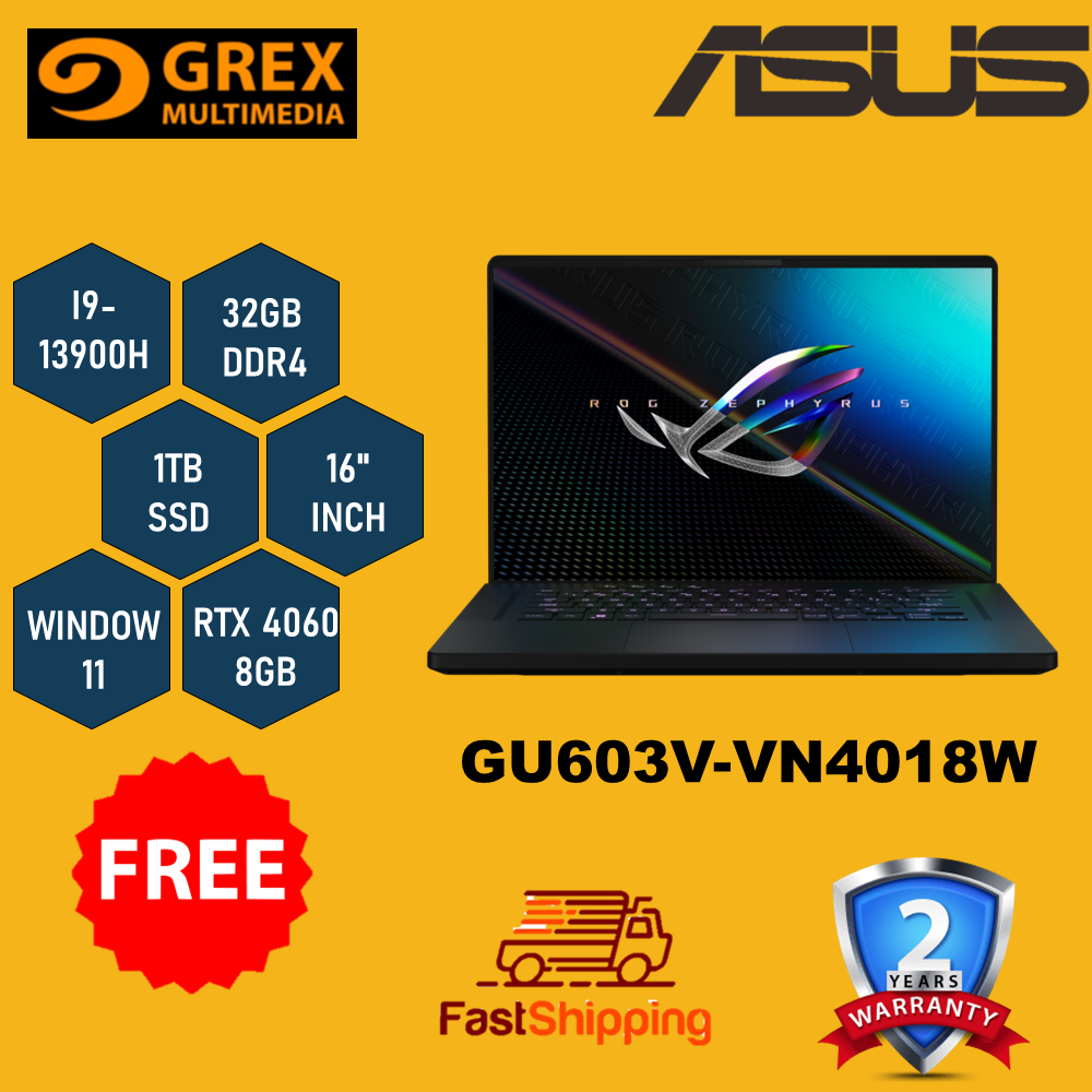 ASUS ROG Zephyrus 16 QHD 240Hz Gaming Laptop-NVIDIA GeForce RTX