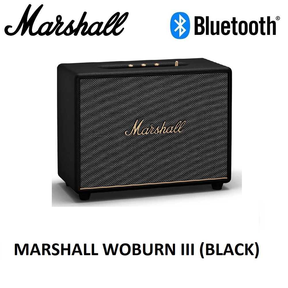 ORIGINAL) MARSHALL WOBURN III 3 BLUETOOTH SPEAKER HOME SPEAKER - 1 YEAR  WARRANTY